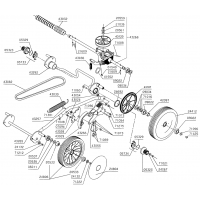 Pièce détachée SYSTEME DE TRACTION 1 GTFD1M OUTILS WOLF MSSHOP