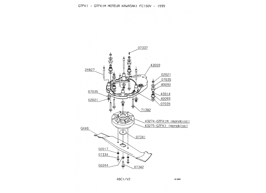 1 - MOTEUR-LAME 1 | GTFK1M