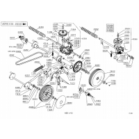 Pièces détachées SYSTEME DE TRACTION2 GTFK1M OUTILS WOLF MSSHOP