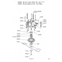 Pièces détachées MOTEUR-LAME TONDEUSE GTB OUTILS WOLF MSSHOP