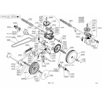 Pièces détachées ROUES-HAUTEUR DE COUPE2 OUTILS WOLF MSSHOP