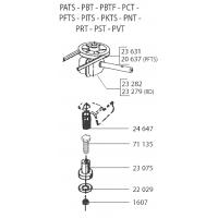 Pièces détachées SYSTEME DE TRACTION Tondeuse PIT OUTILS WOLF