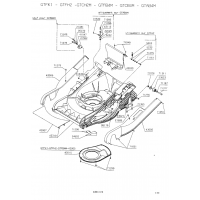 Pièces détachées CARCASSE TONDEUSE GTCH2M OUTILS WOLF MSSHOP