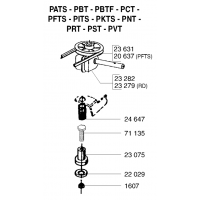 Pièces détachées SYSTEME DE TRACTION Tondeuse PITS OUTILS WOLF