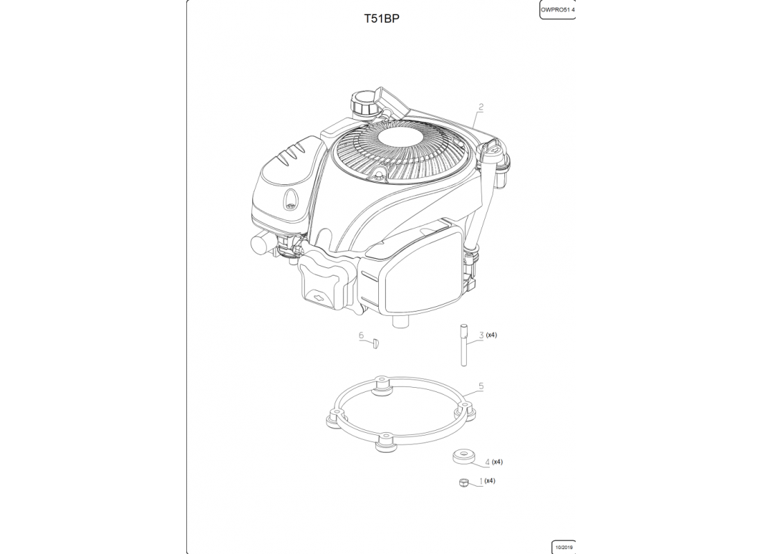 5 - FIXATION MOTEUR | T51BP