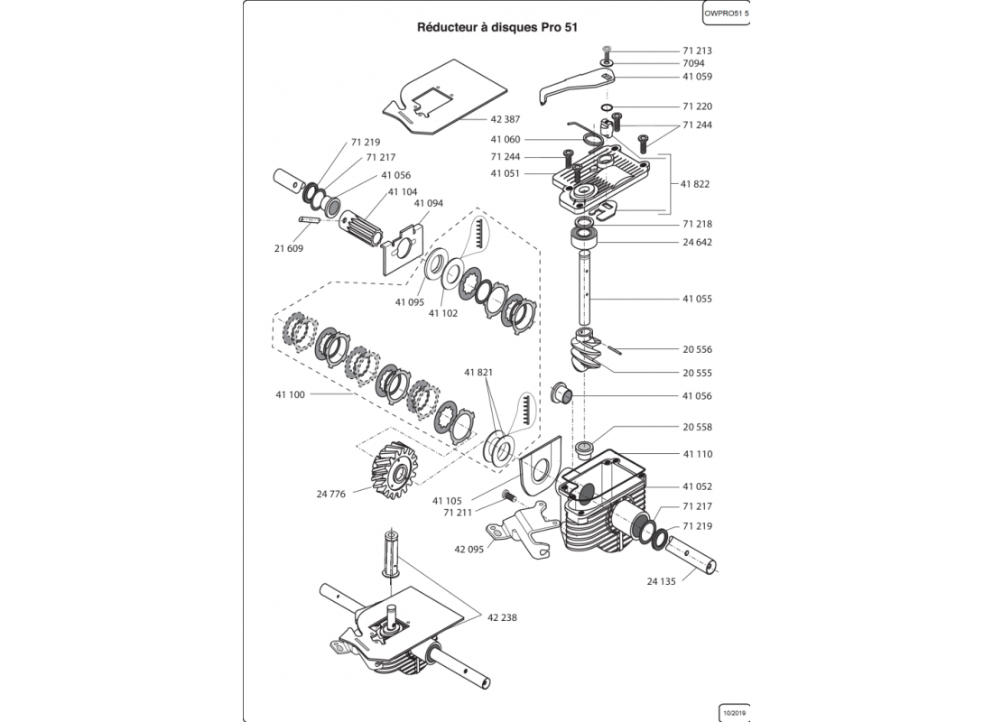 1 - REDUCTEUR A DISQUES | T51BP