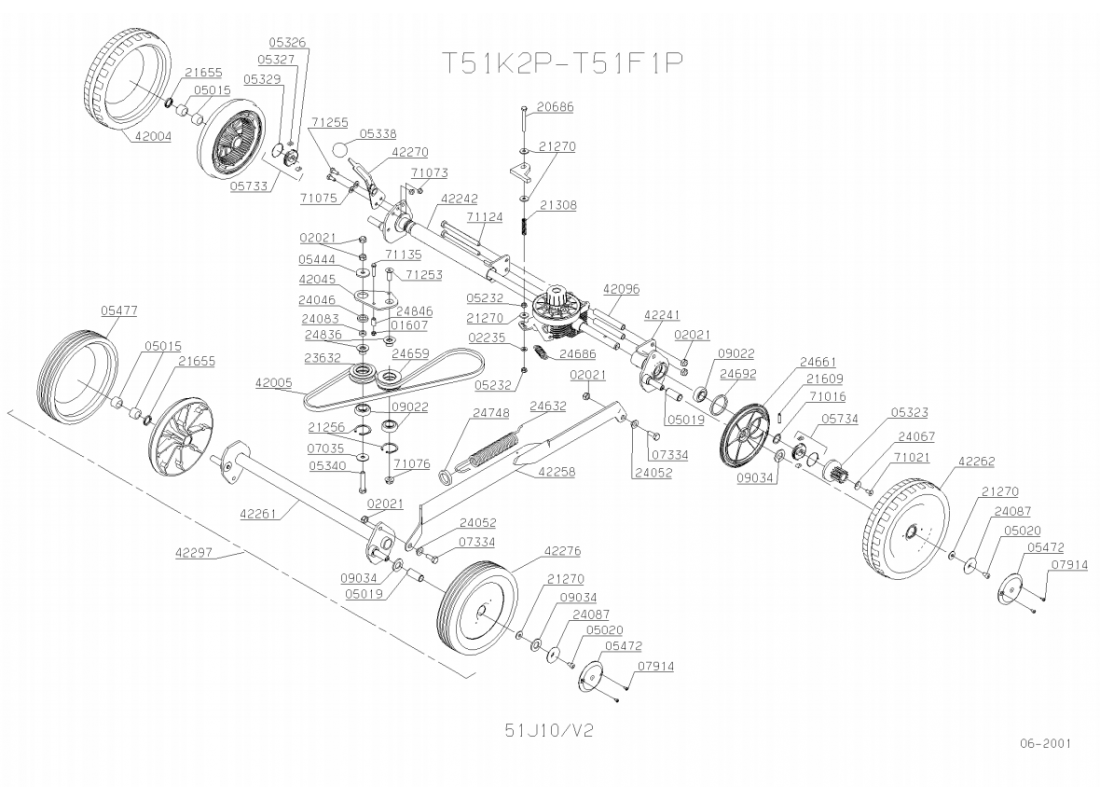 2 - ROUES-HAUTEUR DE COUPE 2 | T51F1P