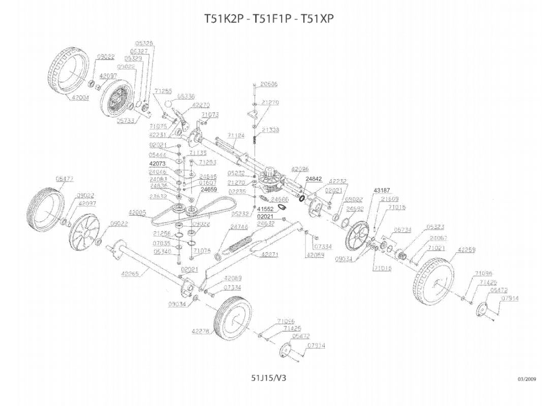 3 - ROUES-HAUTEUR DE COUPE 3 | T51F1P