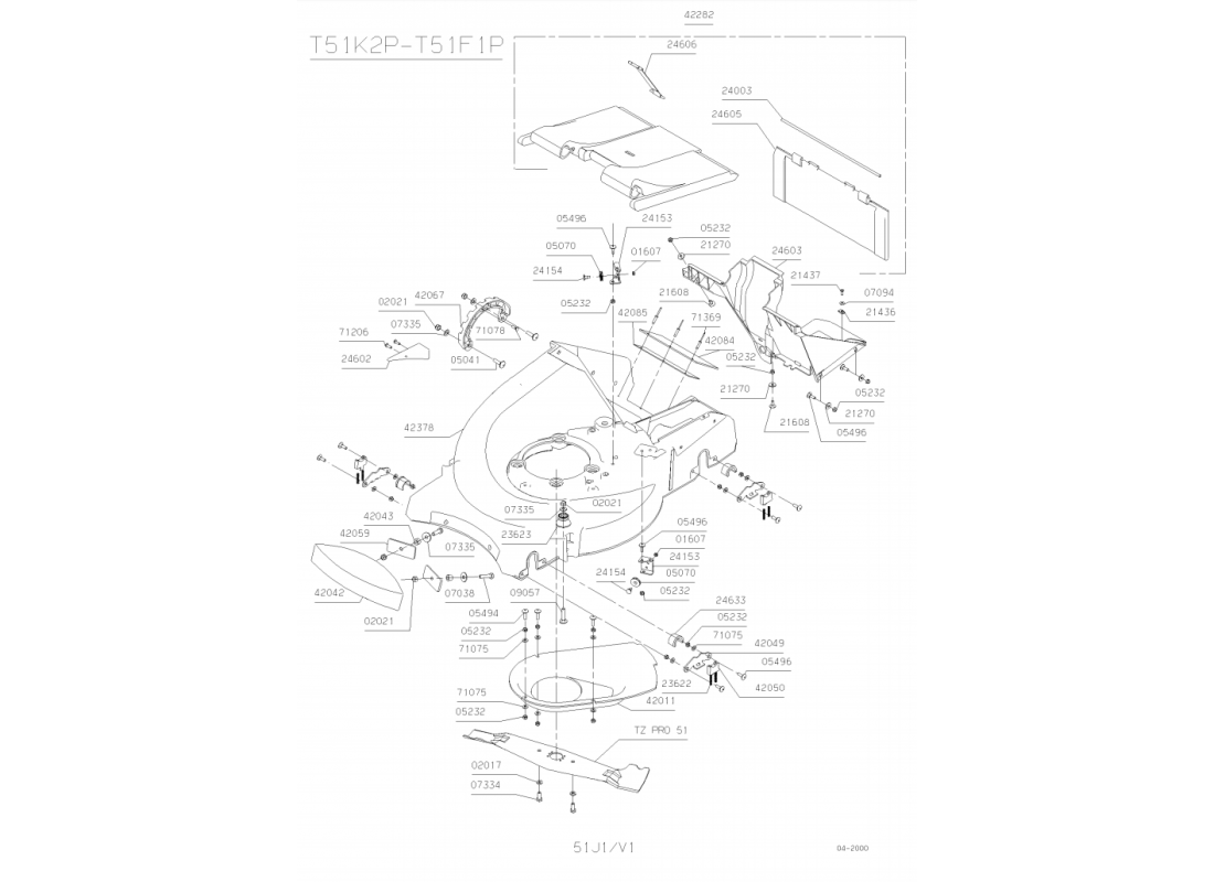 1 - MOTEUR-LAME 1 | T51F1P