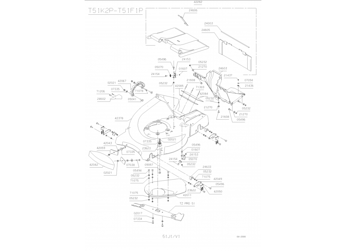 2 - CARCASSE | T51K2P