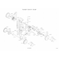 Pièces détachées ROUES-HAUTEUR DE COUPE3 T51K2P OUTILS WOLF MSSHOP