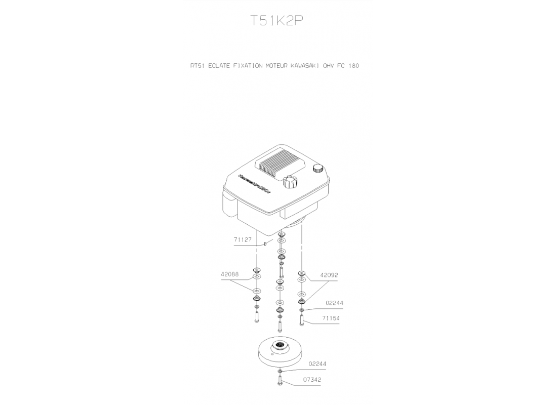 2 - MOTEUR-LAME 2 | T51K2P