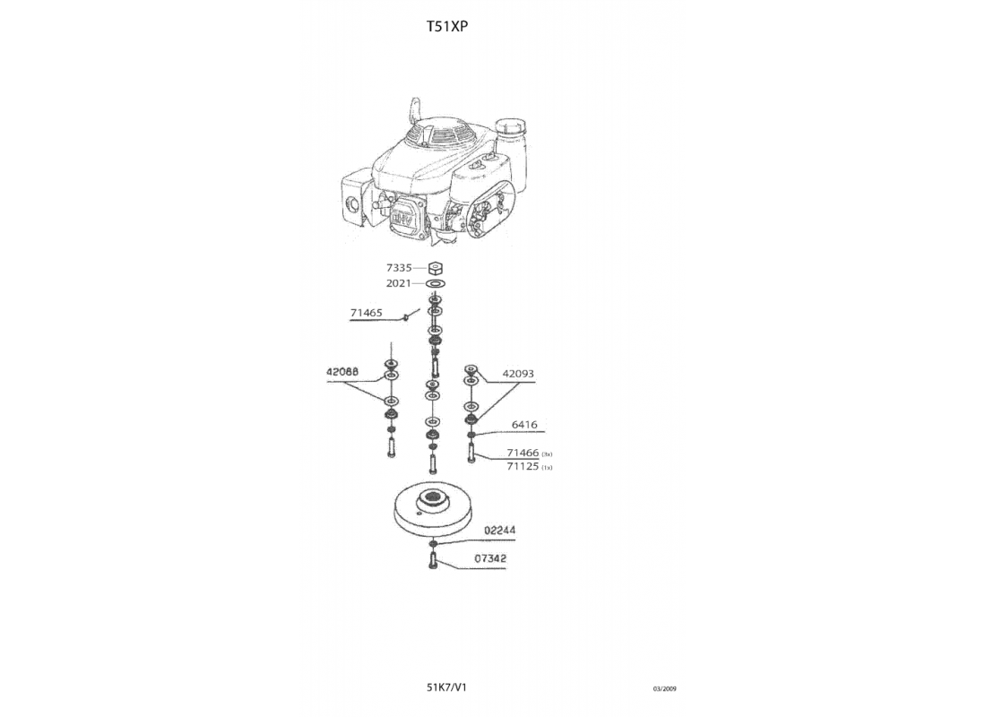 5 - MOTEUR-LAME | T51XP