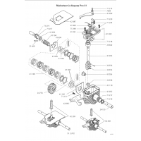 Pièces détachées SYSTEME DE TRACTION1 T51XP OUTILS WOLF MSSHOP