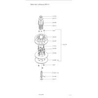 Pièces détachées SYSTEME DE TRACTION 2 T51XP OUTILS WOLF MSSHOP