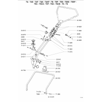 Pièces détachées GUIDON 1 TAF OUTILS WOLF MSSHOP