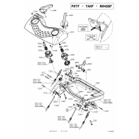 Pièces GUIDON-ELEMENTS DE COMMANDE1 TAHF OUTILS WOLF MSSHOP