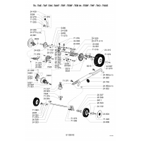 Pièces ROUES-HAUTEUR DE COUPE TBF OUTILS WOLF MSSHOP