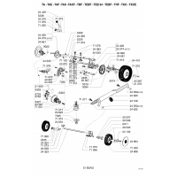 Pièces ROUES-HAUTEUR DE COUPE TEBF OUTILS WOLF MSSHOP