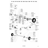 Pièces ROUES-HAUTEUR DE COUPE 1 THF OUTILS WOLF MSSHOP