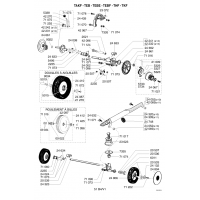 Pièces ROUES-HAUTEUR DE COUPE 2 TKF OUTILS WOLF MSSHOP