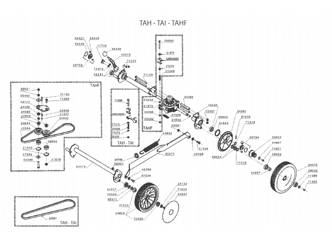 1 - SYSTEME DE TRACTION 1 | TAH