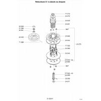 Pièce détachée SYSTEME DE TRACTION 3 TEBE OUTILS WOLF MSSHOP