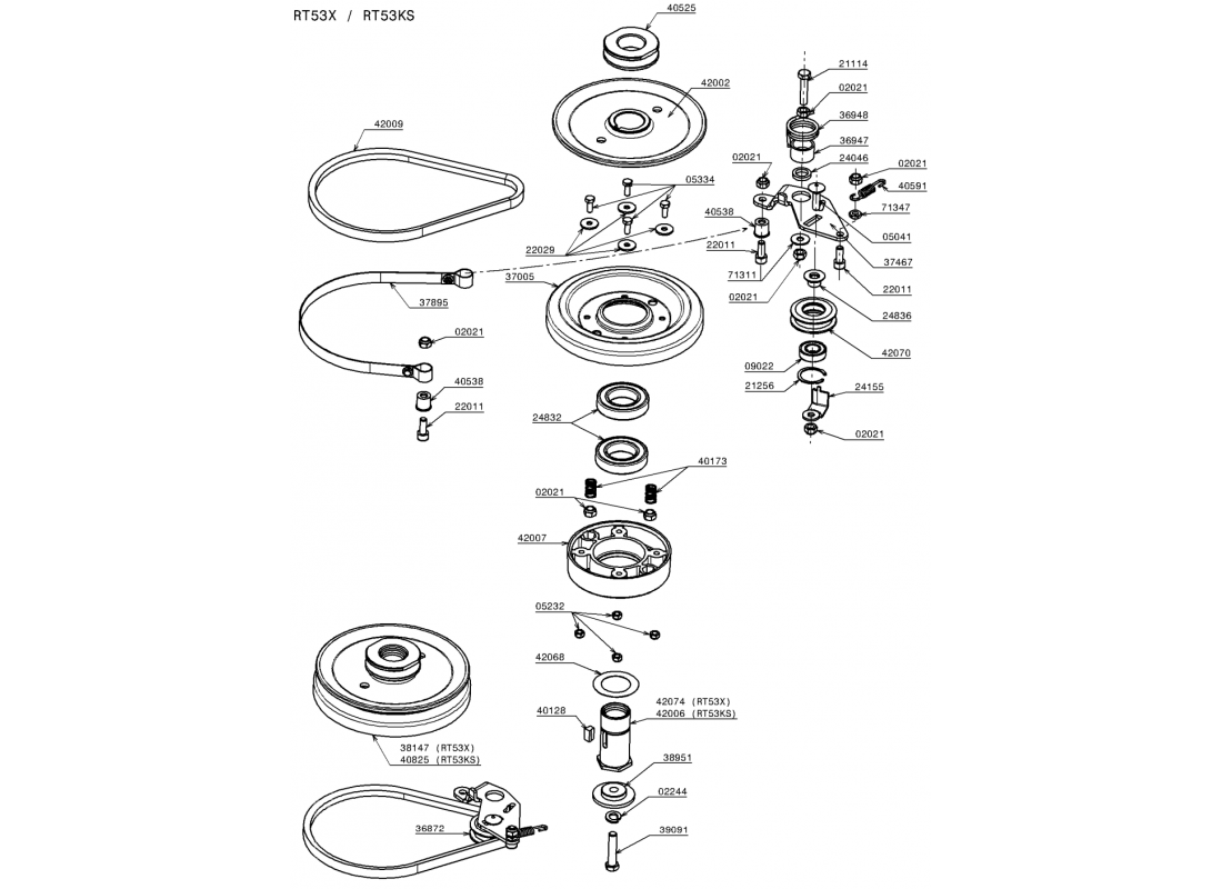 6 - EMBRAYAGE DE LAME | RT53X