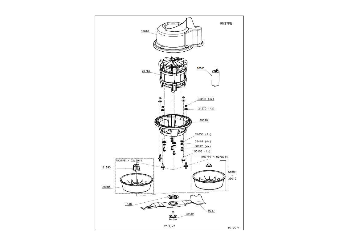 4 - MOTEUR | RM37PE