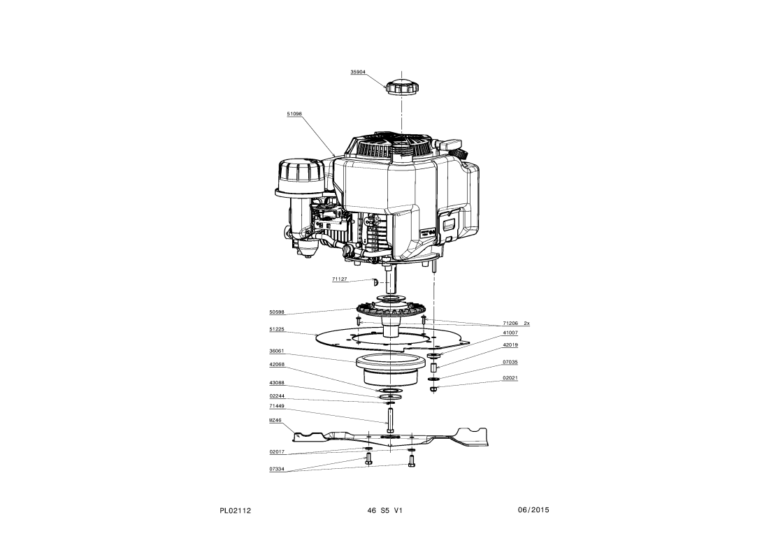 1 - MOTEUR LAME 1 | RT46K3