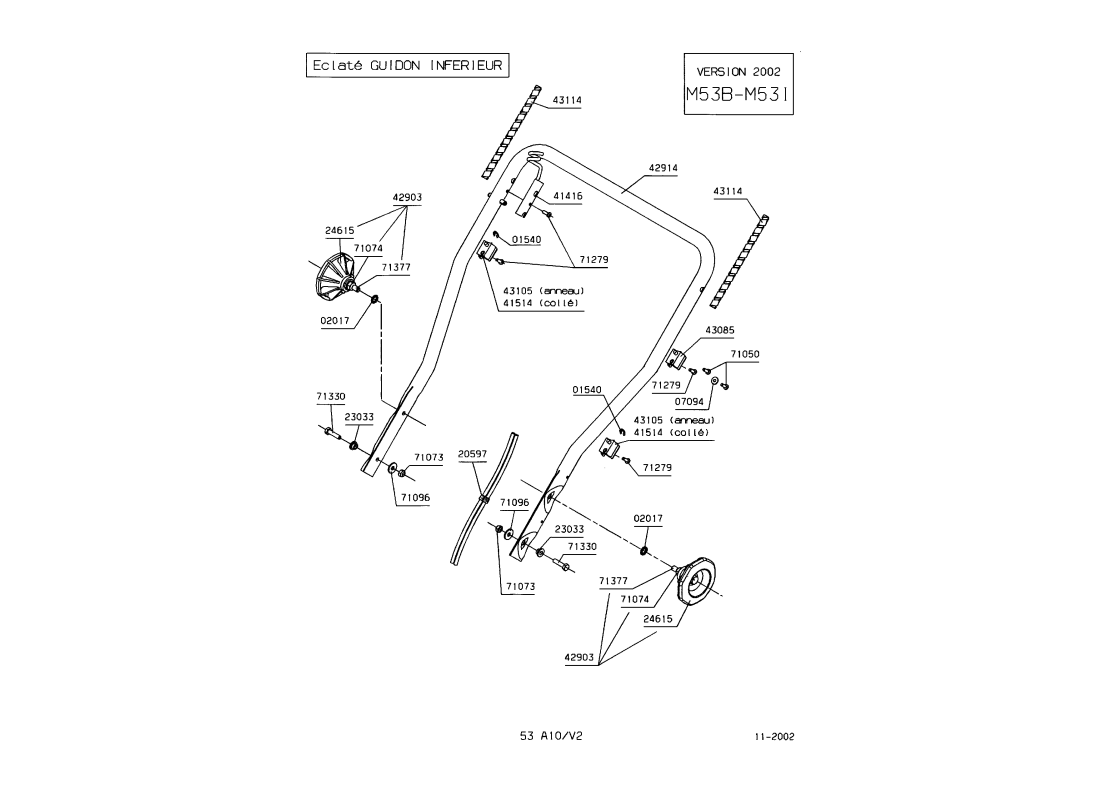 2 - GUIDON-ELEMENTS DE COMMANDE 2 | M53B