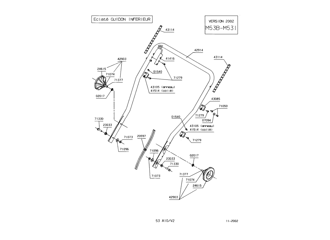 2 - GUIDON-ELEMENTS DE COMMANDE 2 | M53I