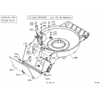 Pièces détachées CARCASSE M53I OUTILS WOLF