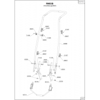 Pièces détachées GUIDON RM53B OUTILS WOLF - MSSHOP