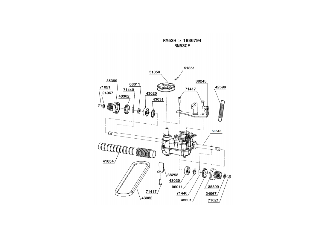 5 - SYSTEME DE TRACTION | RM53CF