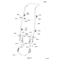 Pièces détachées GUIDON RM53CF OUTILS WOLF - MSSHOP